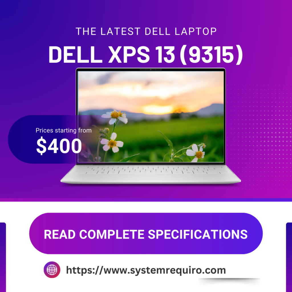 Dell XPS 13 (9315) Systemrequiro.com