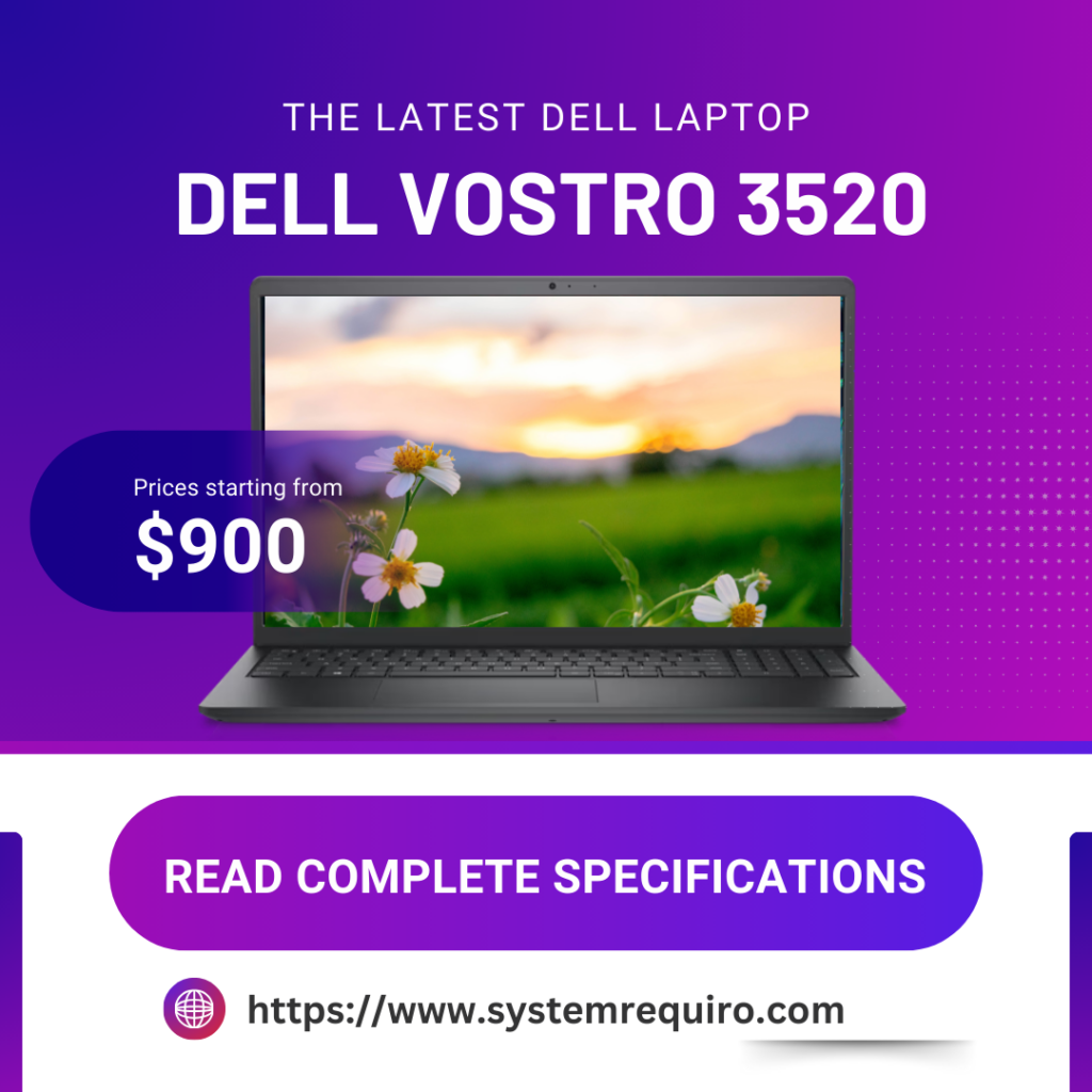 Dell Vostro 3520 Systemrequiro.com