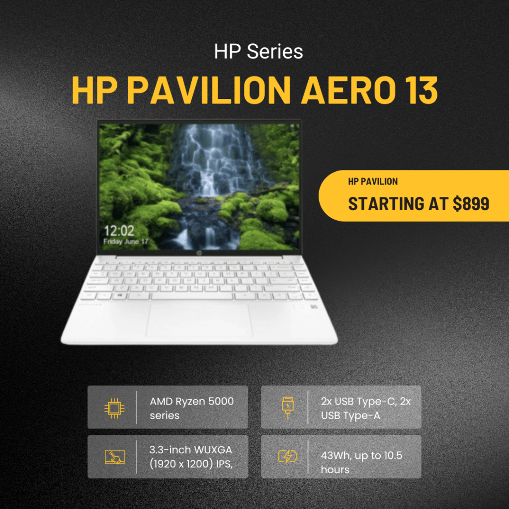 HP Pavilion Aero 13 systemrequiro.com