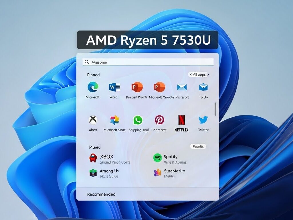 AMD Ryzen 5 7530U systemrequiro.com